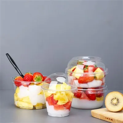 Plast salatskåle